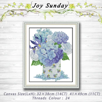 

Pincushion flower decor painting dmc 14CT 11CT counted cross stitch kits embroidery set Needlework Set chinese cross stitch