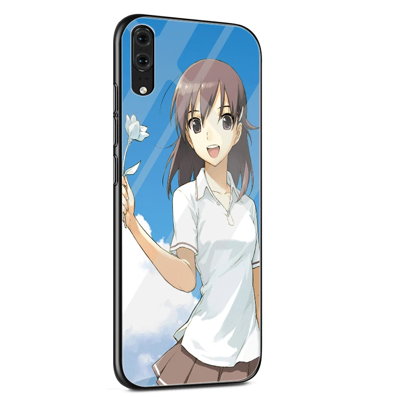 G7 Чехол для телефона стекло для huawei P30 P20 P10 Honor 10 8X Y6 Y9 mate 20 Lite Pro P Smart Cover цветок Rin-ne kouno Madoka - Цвет: G7