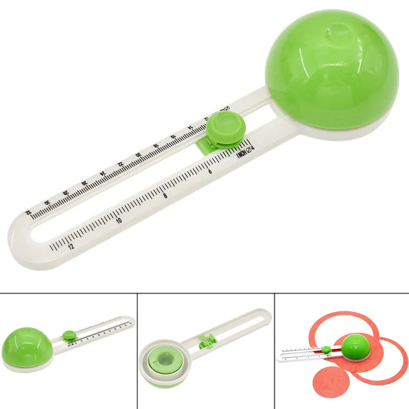 Paper Cutter Circular Cutter Circular Paper Cutter Cut Circle Paper Rotary Circle Cutter Craft Supplies Cutters Button Badge Making Arts Crafts Sewing