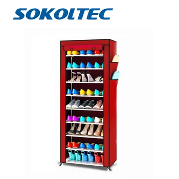 

Fast Dispatch SOKOLTEC Furniture Shoe Rack Shoe Cabinet Dustproof Shoe Storage Home Bedroom Dormitory Shoe Rack Organizer