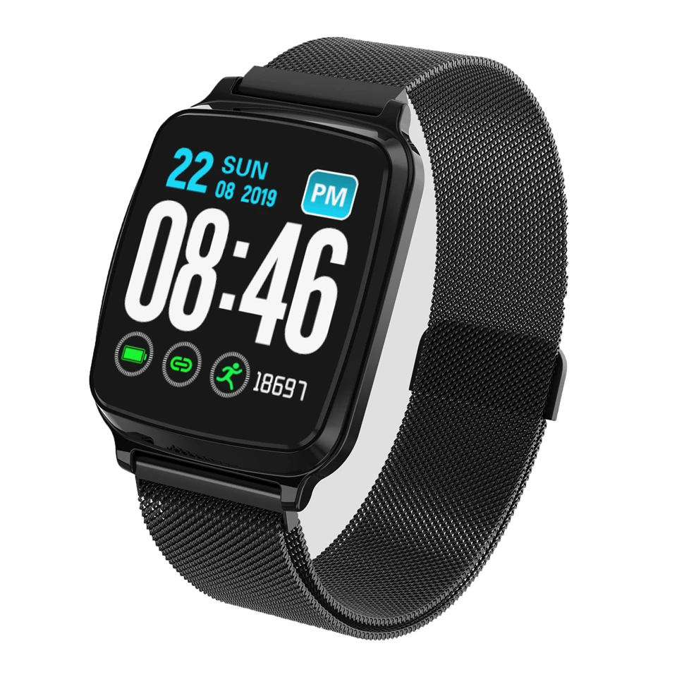 

Smart wristband Full screen touch Heart Rate tracker blood pressure Monitor Smart Watch Fitness Bracelet Waterproof Sport band