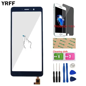 

Touch Screen Sensor For BQ Mobile BQ-5508L BQ5508L BQ 5508 Touch Screen Digitizer Panel Front Glass Panel 5.45" Protector Film