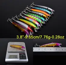  20Pcs/lot Mixed Fishing Lures Kit Lifelike Minnow Crankbait Wobblers Artificial Sea Fishing Carp Pesca Isca BaitsJerkbait 