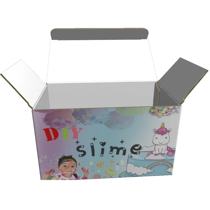 Звездный слизик обучающий Красочный Кристалл грязи DIY Slime Kit