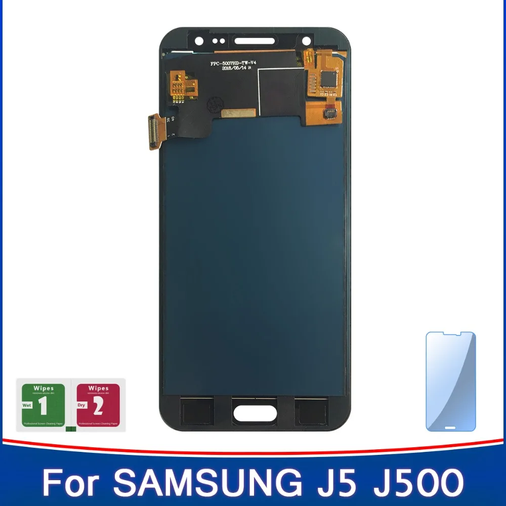 Протестированный рабочий высокий TFT дисплей для samsung Galaxy J5 J500 J500F J500FN J500M J500H lcd сенсорный дигитайзер Запчасти