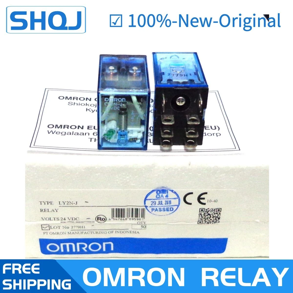 Реле OMRON LY2N-J 24VDC 220VAC 12VDC 110VAC 24VAC совершенно новое и оригинальное реле | Обустройство