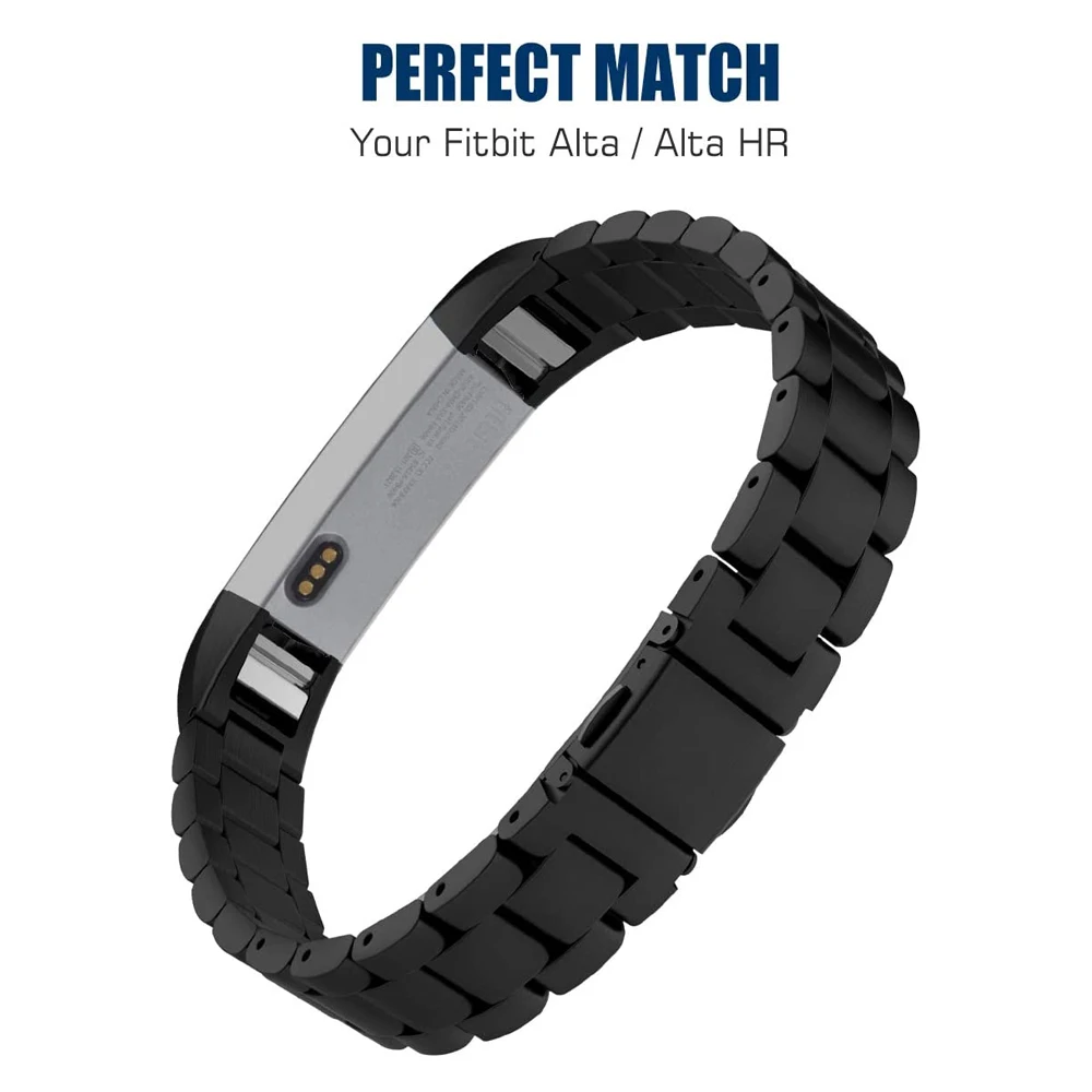 Logam Watchband untuk Fitbit Alta/Alta 