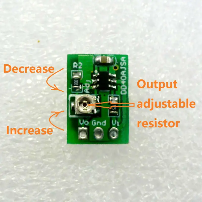 

DD40AJSB*5 5pcs DC/DC non-isolated regulated converter 5-40 wide input 1-30V OUT for Smart Home Wireless Modules Wifi Bluetooth