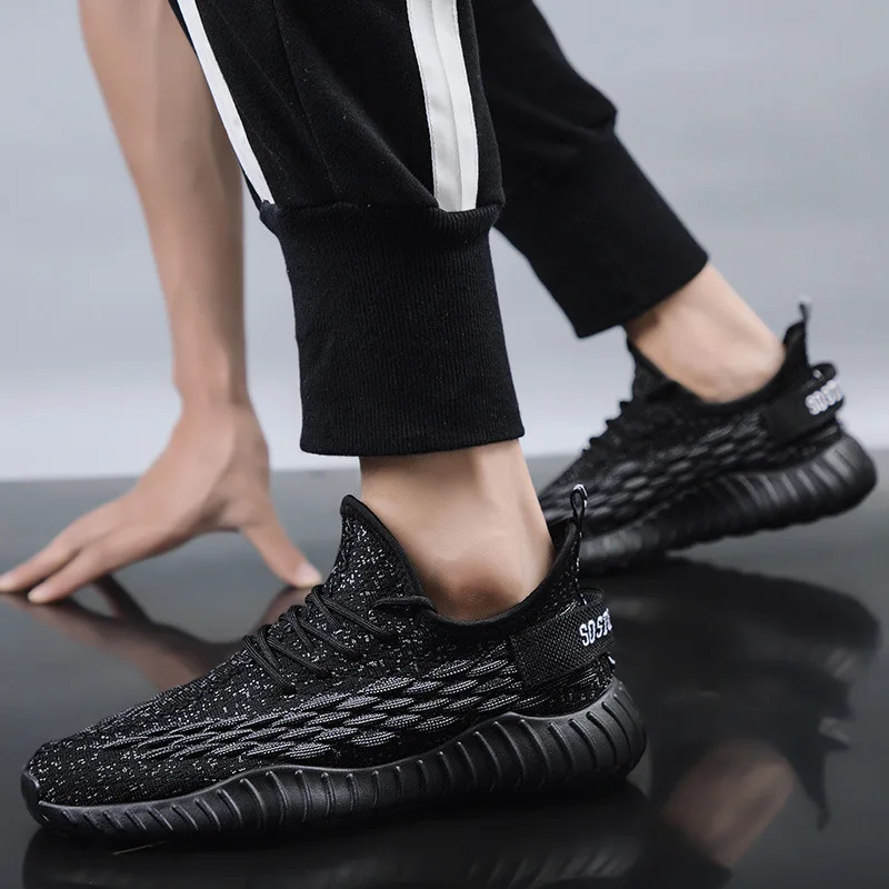 

Coconut Shoes Men's Summer Korean-style Trend Fly Netting Surface Athletic Shoes Versatile Breathable Casual MacBook Shoe Men's