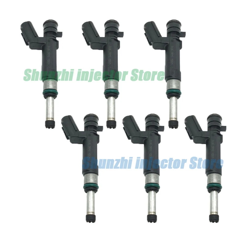 6 шт. Топливные форсунки для NIssan Versa 2012- 1.6L L4 HR16DE 16600-1KT0A 166001KT0A
