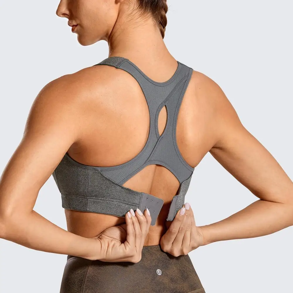 Women's High Impact Full Coverage Wire-Free Sports Bra with Light Padding image 2