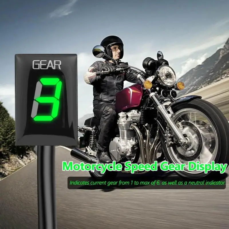 Green B Датчик скорости мотоцикла индикатор жидкого кристалла светодиодный для Honda CBR600F Hornet 95-10/Kawasaki Номер Автоматический - Цвет: Green B