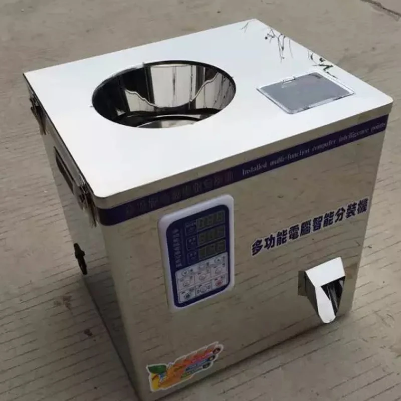 

Food automatic racking machine large Granular material medicinal packaging filling machine Spiral discharge version