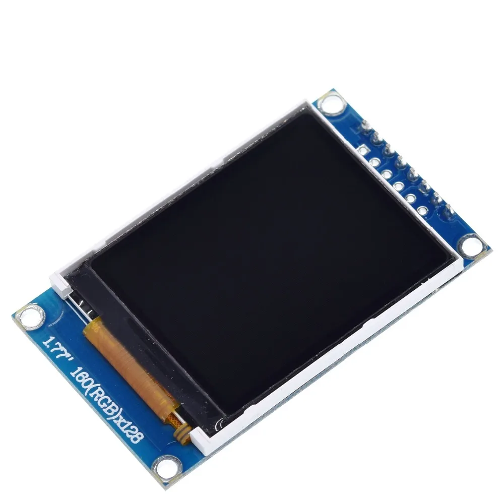 TZT 1,77 дюймов TFT lcd экран 128*160 1,77 TFTSPI TFT цветной экран модуль последовательного порта