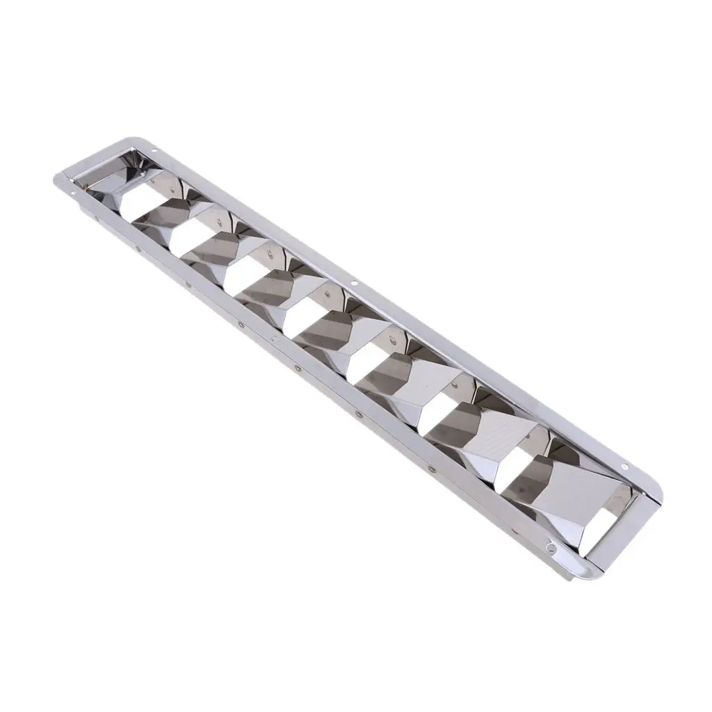 Boat Marine Stainless Steel Air Vent - 8 Louver 427 x 75 30mm | Автомобили и мотоциклы