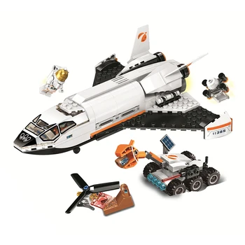 

273pcs Mars Research Shuttle Compatible Lepininglys with City 60226 Building Blocks Bricks Toys for Children Gifts