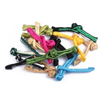 

DIY Sewing Cheongsam cloth Solid Satin Vintage Chinese Knot Buttons Handmade Traditional Frog Buttons accessories 100set/lot