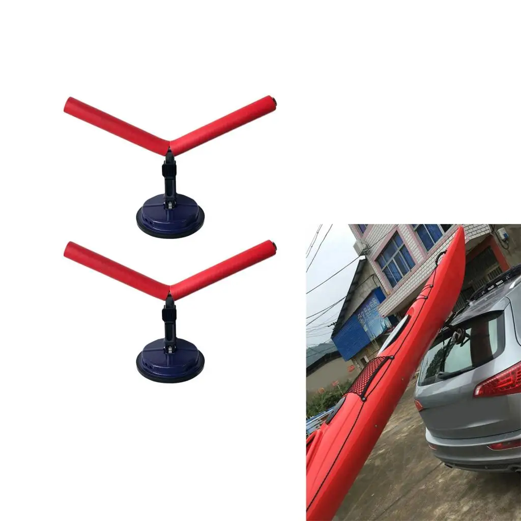 Set 2 Premium Kayak Carrier Boat Surf Ski Snowboard Car Roof Top Mount Rack Equipment