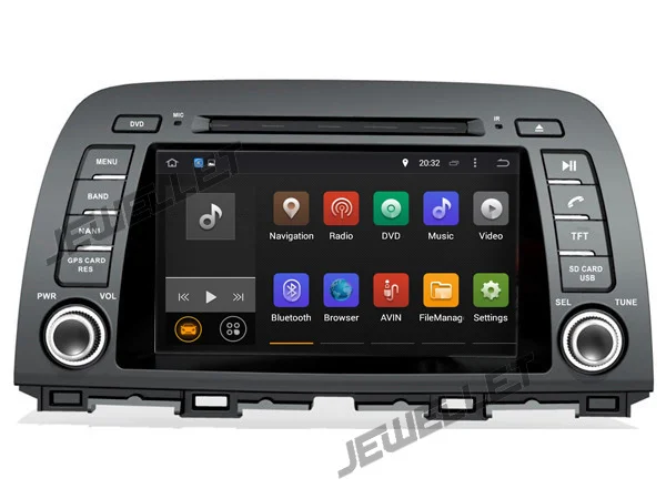 Восьмиядерный ips экран Android 9 0 автомобильный DVD gps Радио Навигация для Mazda CX 5 мазда 6