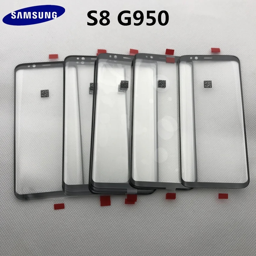 samsung Galaxy s8 edge G950 G950F полный корпус крышка батареи заднее стекло+ Переднее Сенсорное стекло запасные части инструменты