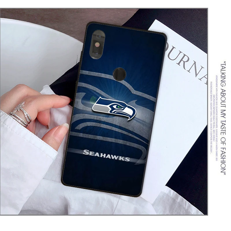Seattle Seahawks мягкий силиконовый черный чехол для телефона для Xiaomi redmi Note 7 mi 9 mi x2 mi x2S Note3 8 8SE redmi 5 5Plus Note4 4X - Цвет: A12