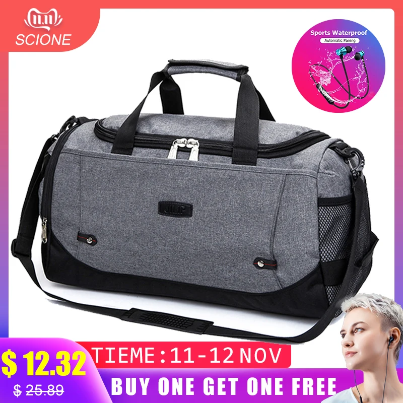 Billige Begrenzte Heiße Sport Tasche Training Sporttasche Männer Frau Fitness Taschen Robuste Multifunktions Handtasche Outdoor Sporting Tote Für Männliche