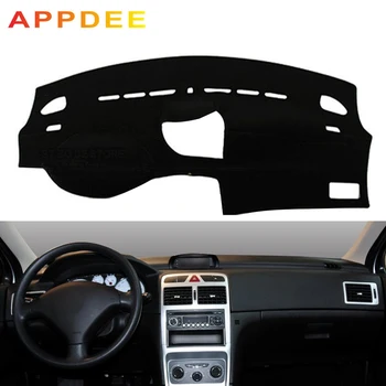 

APPDEE Car Dashboard Cover Dash Mat For Peugeot 307 Sun Shade DashMat Pad Carpet Anti-UV Automobile Protector Car Styling