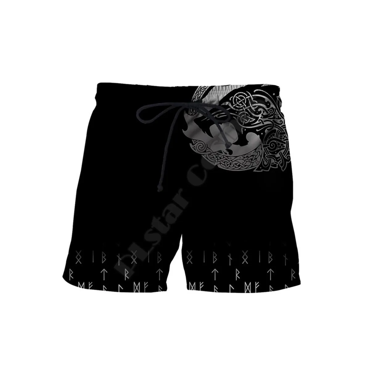 PLstar Cosmos New summer Fashion Shorts Wolf Tattoos 3D Printed Male/Female streetwear Casual Cool Shorts 09