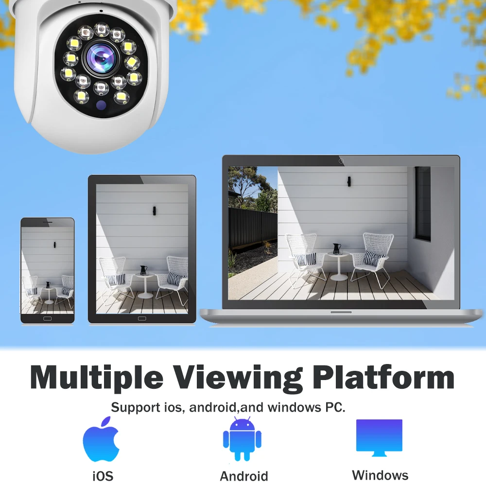 1080P HD Yoosee IP камера наружная умная домашняя видеонаблюдения Wi Fi скоростная