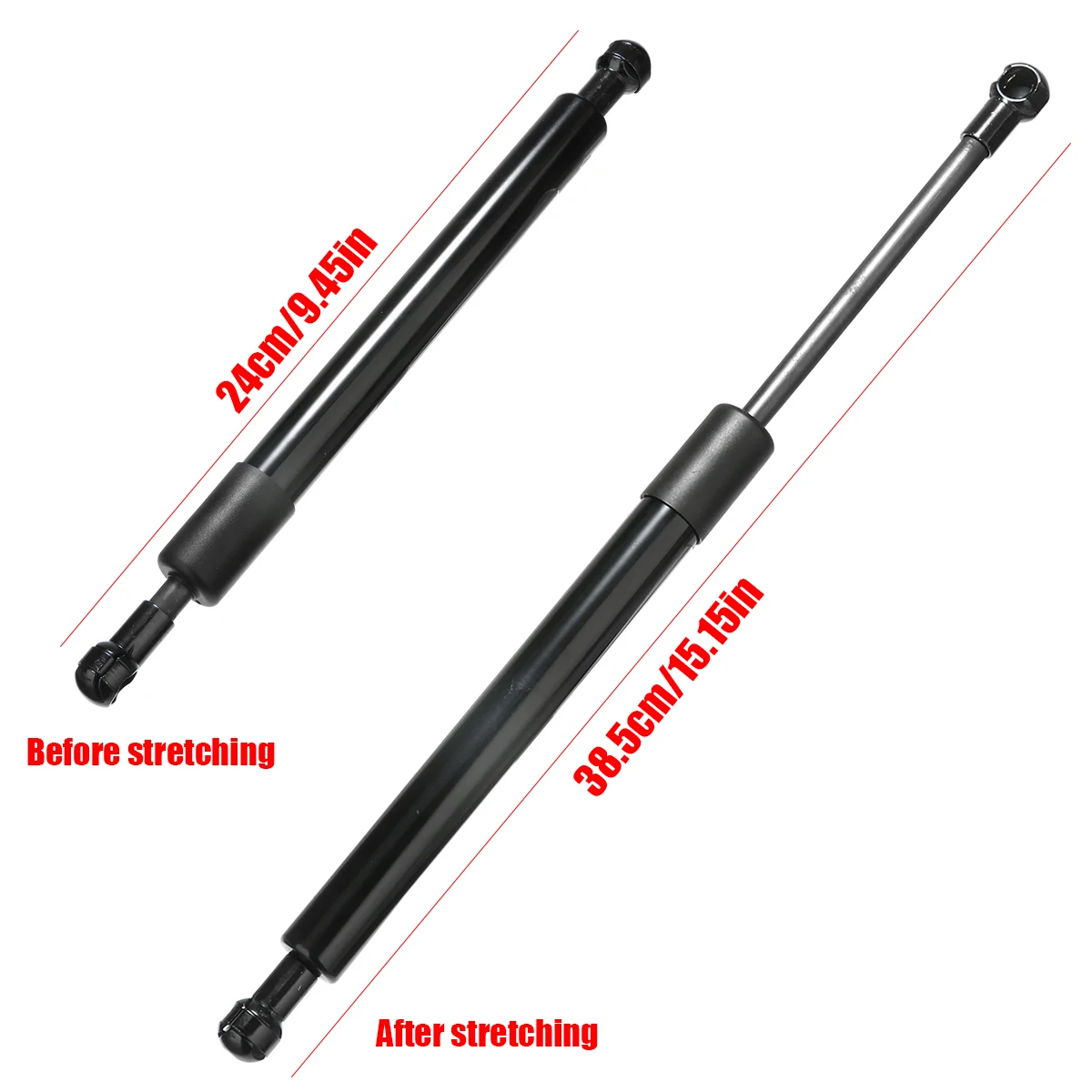 1PC Spring Steel Tailgate Assist Lift Support Shock Strut Damper Kit Controls Tail Gate Drop Rate For Ford F-150 2015-2018