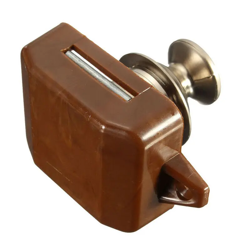 Camper Push button lock Caravan ABS & Zinc Latch Yacht Parts Latch KnobShell AliExpress