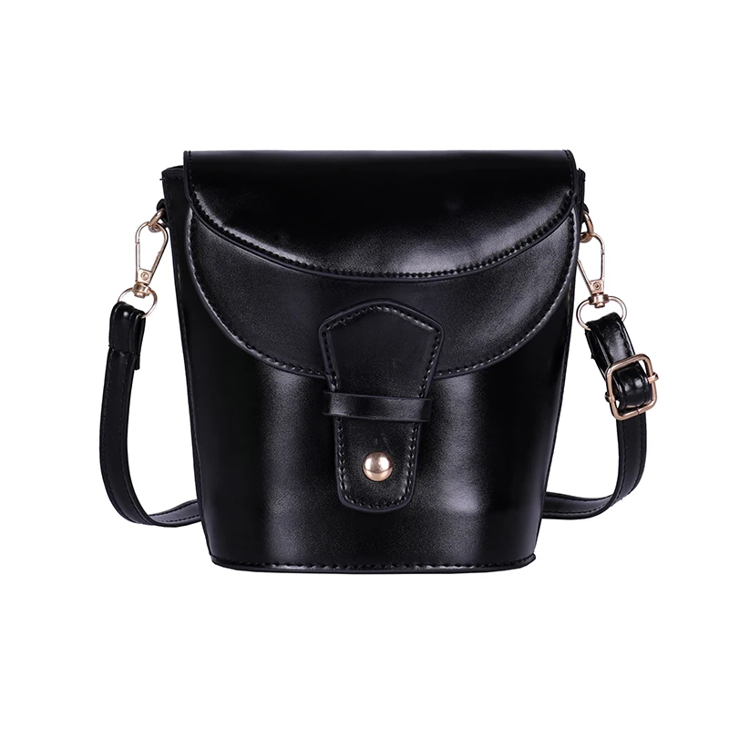 

Korean Version of the Mini Ladies Bag Wild Simple Messenger Bags Ladies Designer Shoulder Bucket Bag Trumpet Street Trend Girl
