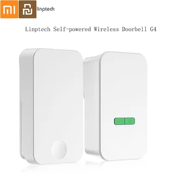 

Xiaomi Linbell Self Powered Wireless Doorbell No Batteries Required for Remote Button & Receiver with 36 Chimes 5 Volume Levels
