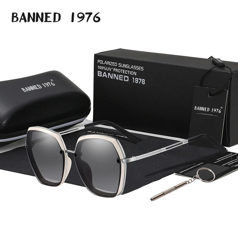 2021 Nuovo Arrivo Moda Occhiali Da Sole Polarizzati Da Donna Gradi Occhiali Da Sole Lunette De Soleil Femme Sfumature Sfumate Di Grandi Dimensioni