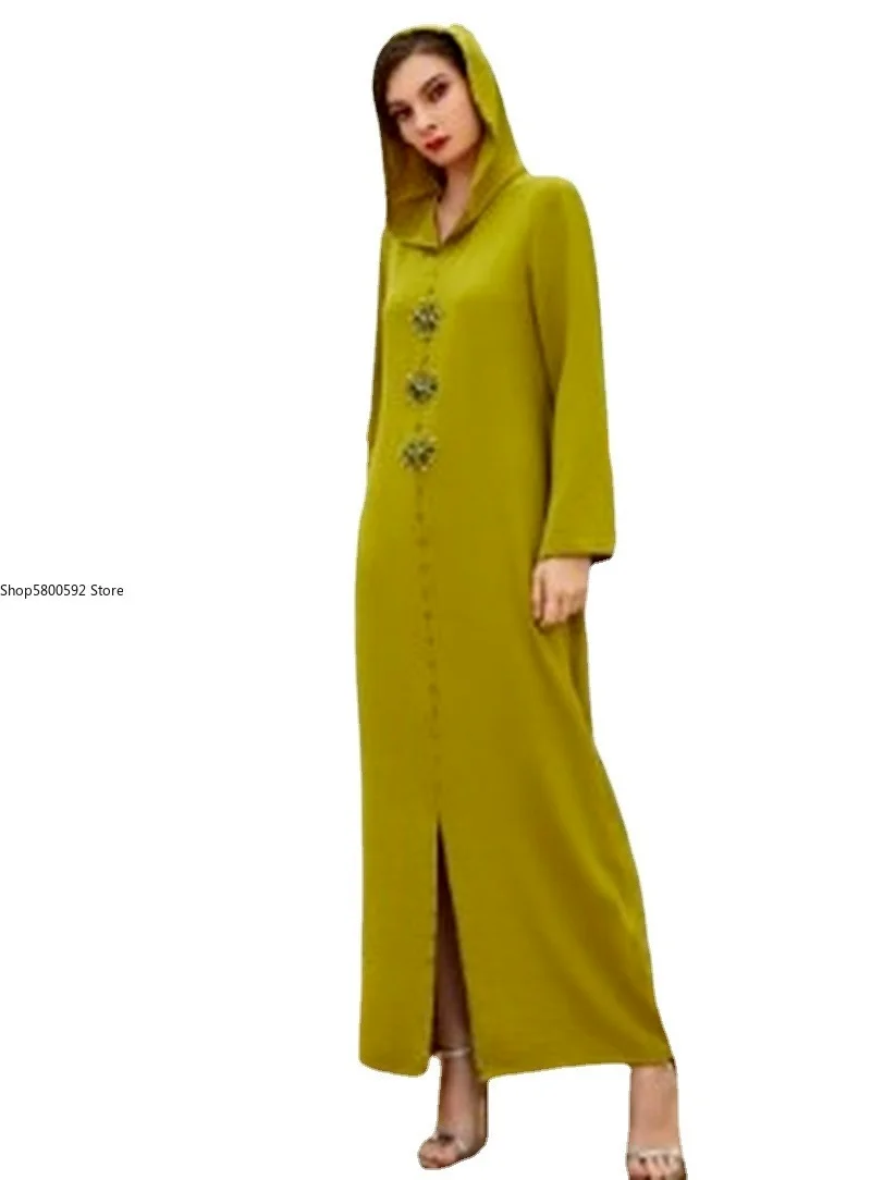 Eid Abaya Dubai Kaftan Turkey Arabic Muslim Dress Robe Longue Djellaba Femme Islam African Dresses For Women Caftan Marocain |