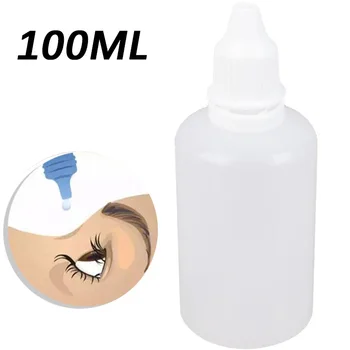

1pc 5/10/15/20/30/50 / 100ml Empty Plastic Squeezable Dropper Bottles Liquid Eye Sample Eyes Drop Glue Bottle
