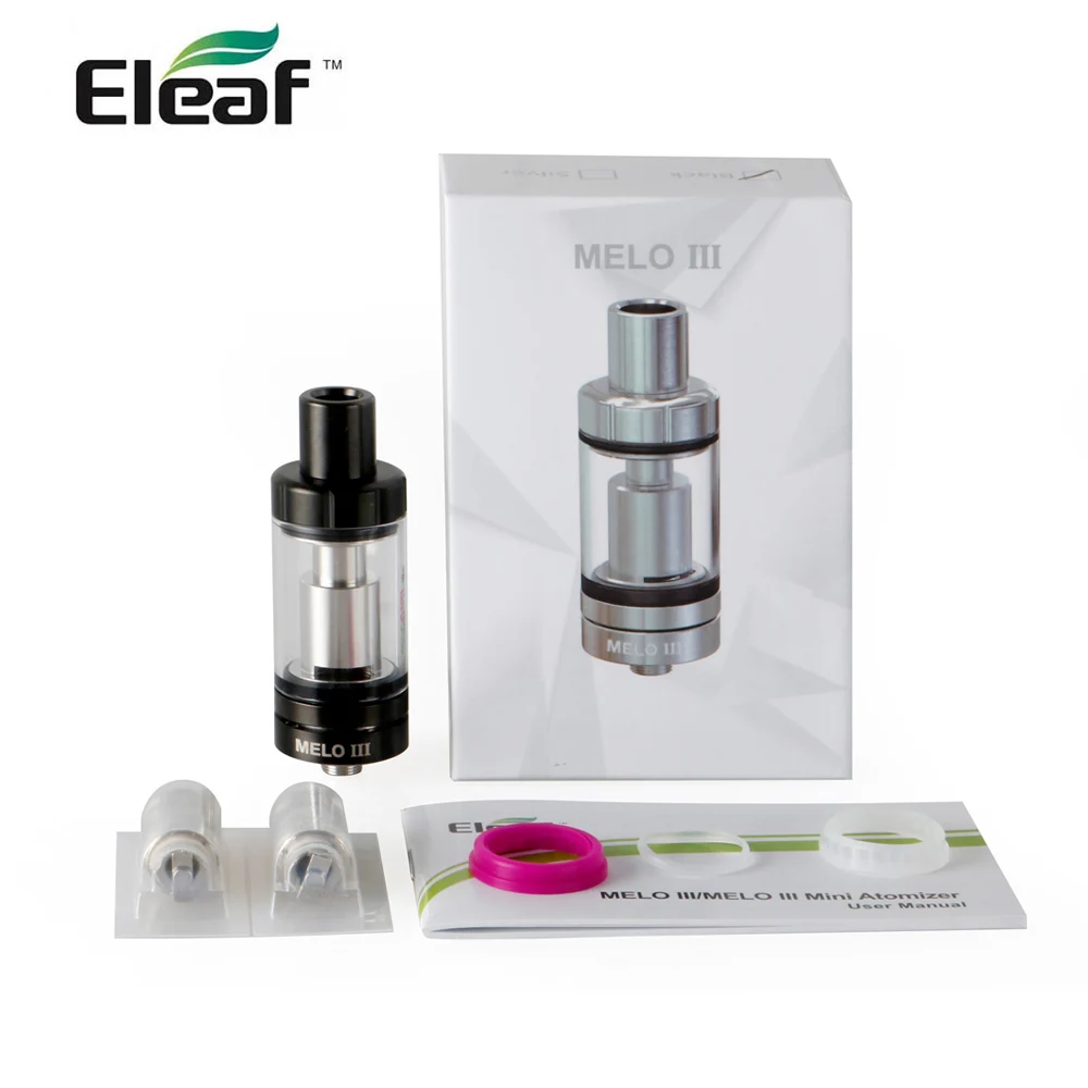 Оригинальный Eleaf Melo3 Melo III атомайзер сменный 4 мл Top Fill melo 3 Tank для iStick pico kit vape