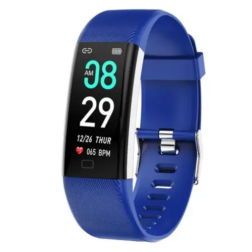 Smart Bracelet Men Women Heart Rate Sports Band Blood Pressure Fitness Tracker Waterproof Color Activity Android IOS Wristwatch 