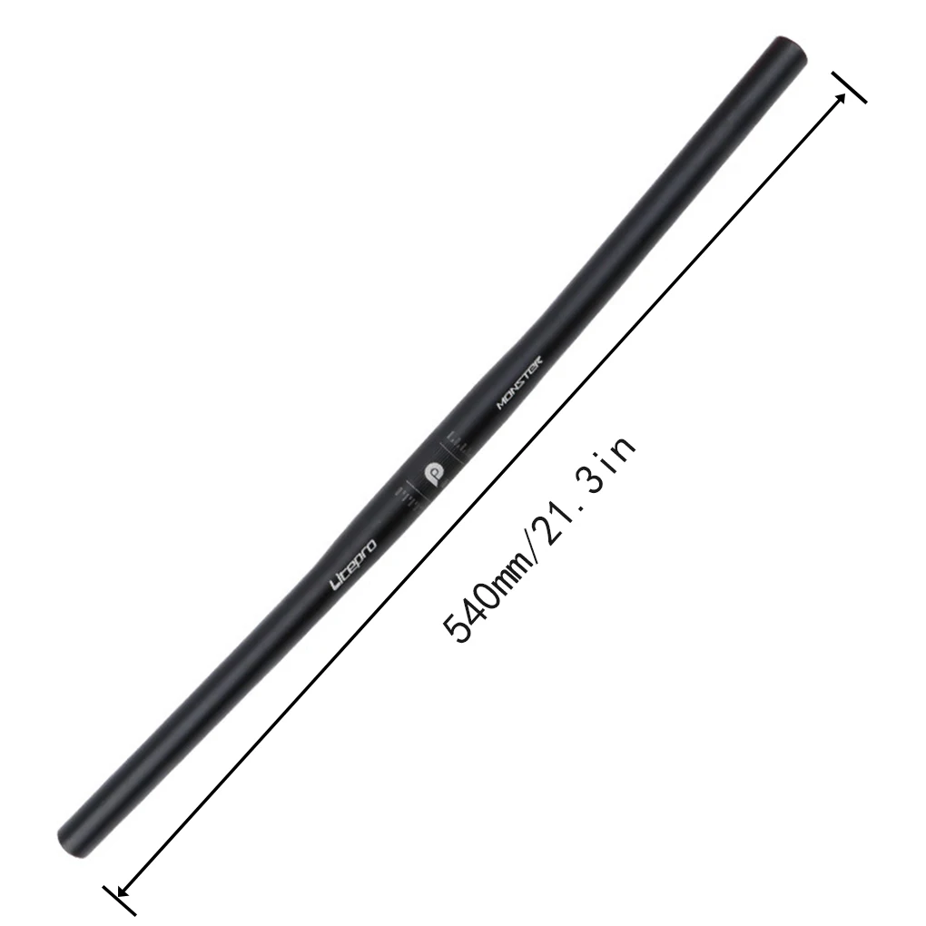 25.4 X 540/580mm Bicycle Handle Aluminum Alloy Folding Handlebar Ultra-light Straight Road Bike Bar Bicycle Accessories