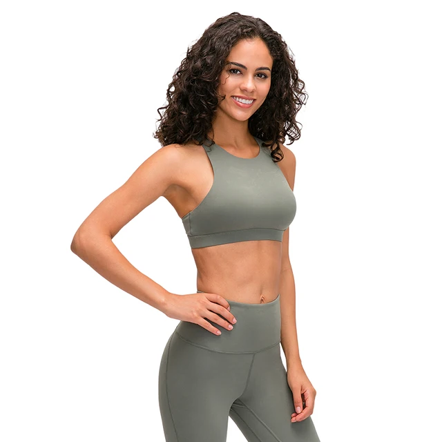 Push Up Sports Bra Medium Support – YogaDoesWonders