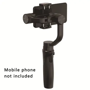 

1 pcs 3-Axis handheld selfie stick Mobile phone charging treasure selfie three-axis stabilizer Ergonomic hand-held design