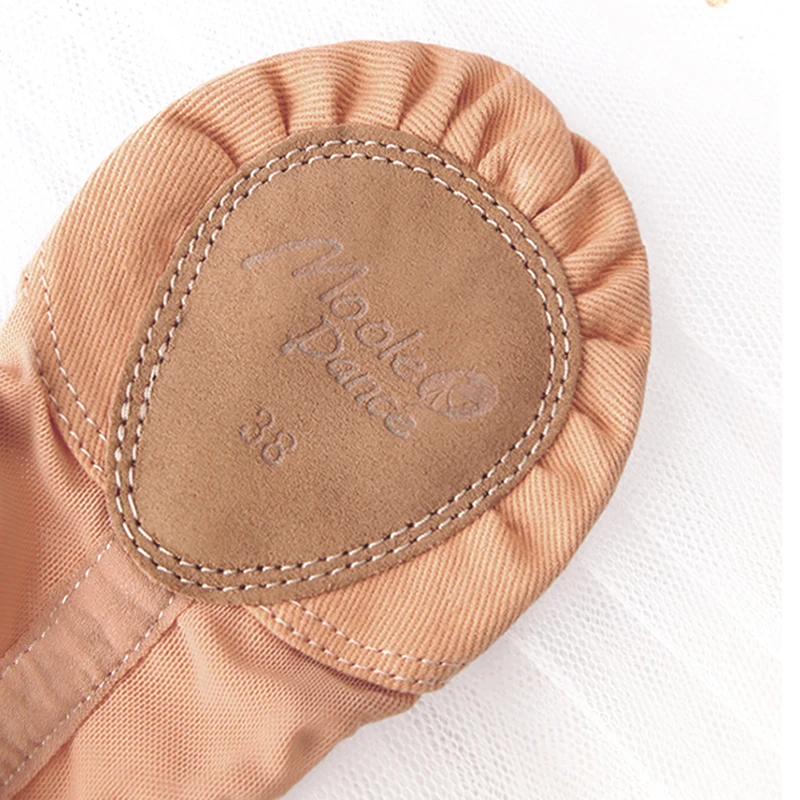 Zapatillas de Ballet para mujer, zapatos de punta para Ballet, zapatos de baile de lona elásticos, bailarinas de malla potente, zapatillas de Ballet atadas para niñas - Imagen 5