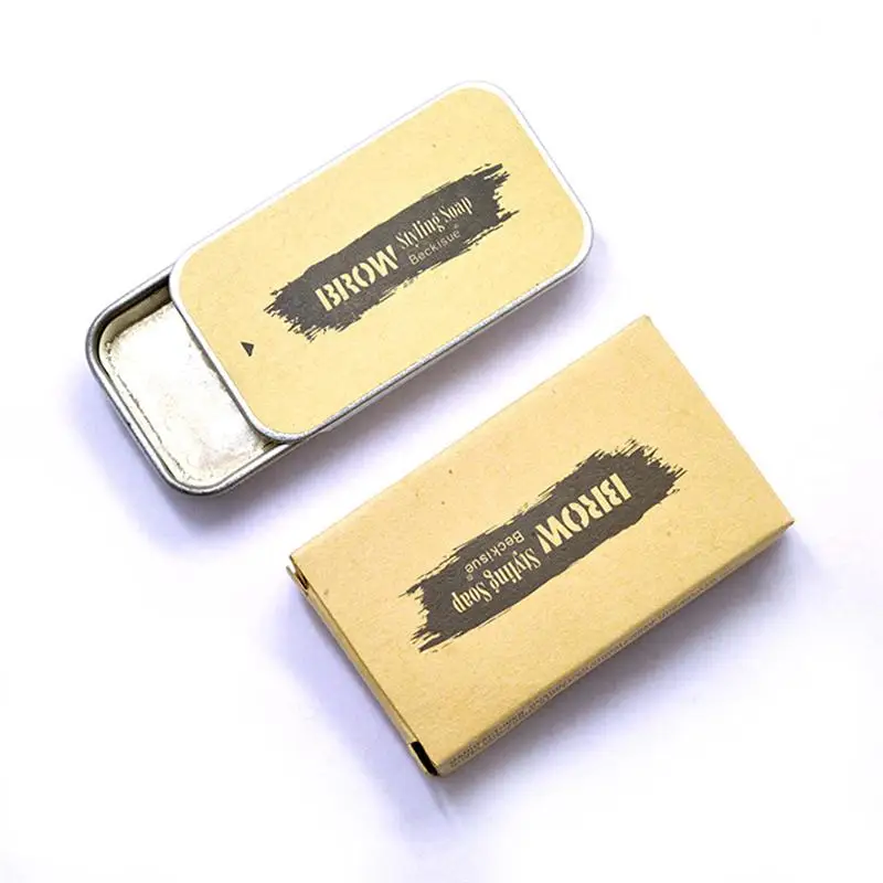 1PC Natural Eyebrow Wax Stereoscopic Clear Eyebrow Cream Styling Soap Eyebrow Enhancers Makeup Tool Wax Primer For Shaping