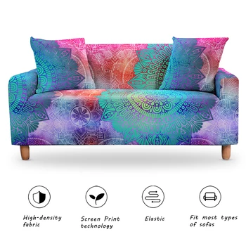 

Bohemia Slipcovers Sofa Cover Mandala Sofa Covers Sofa Towel Living Room Sofa Protector Armchair Couch Loveseat Sofa Decor