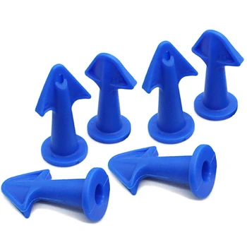 

6-Piece Silicone Caulking Nozzle Applicator Caulking Tool Sealant Nozzle Caulking Epoxy Piston Nozzle Fittings