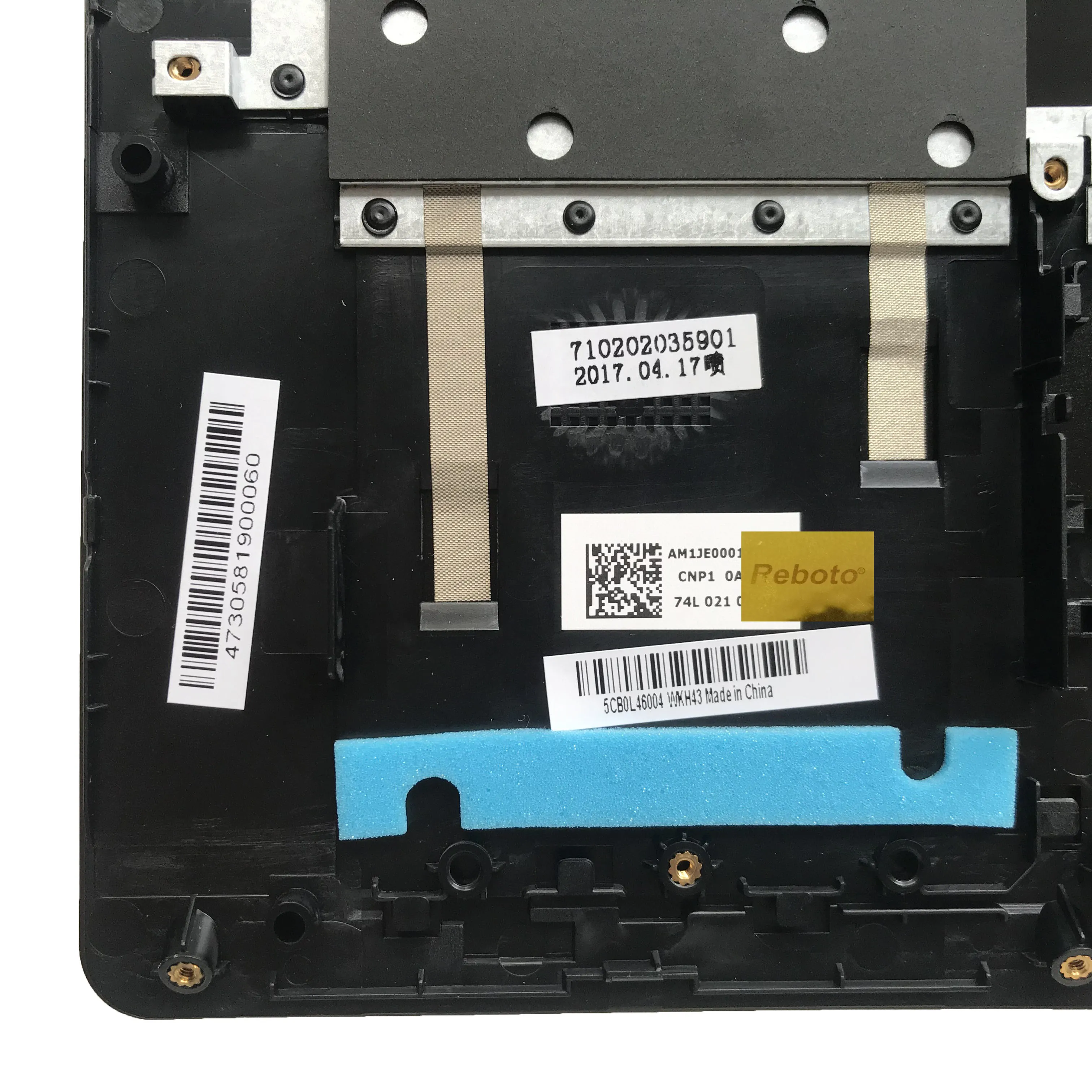 Новая Оригинальная клавиатура для ноутбука lenovo Flex 4-1470 Flex 4-1435 Yoga 510-14IKB раскладка США с подставкой для рук C оболочкой 5CB0L46004