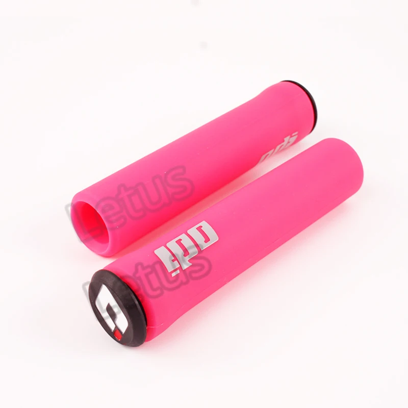 Pink-1pair ODI 1 пара Упоры для рук на руль велосипеда силикагель для детей MTB руль ручка мягкий горный велосипед ручка бар ручки велосипед аксессуары детали - Цвет: Pink-1pair