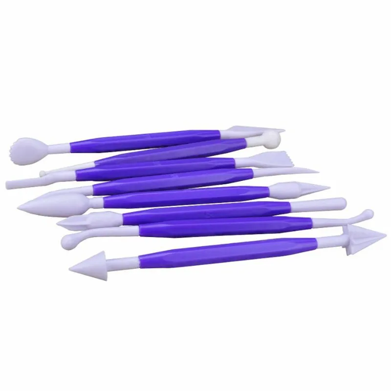 8pcs/set Plastic Clay Sculpting Set Polymer Modeling Clay Tools Poly form Tools Set For Shaping Play dough Toys