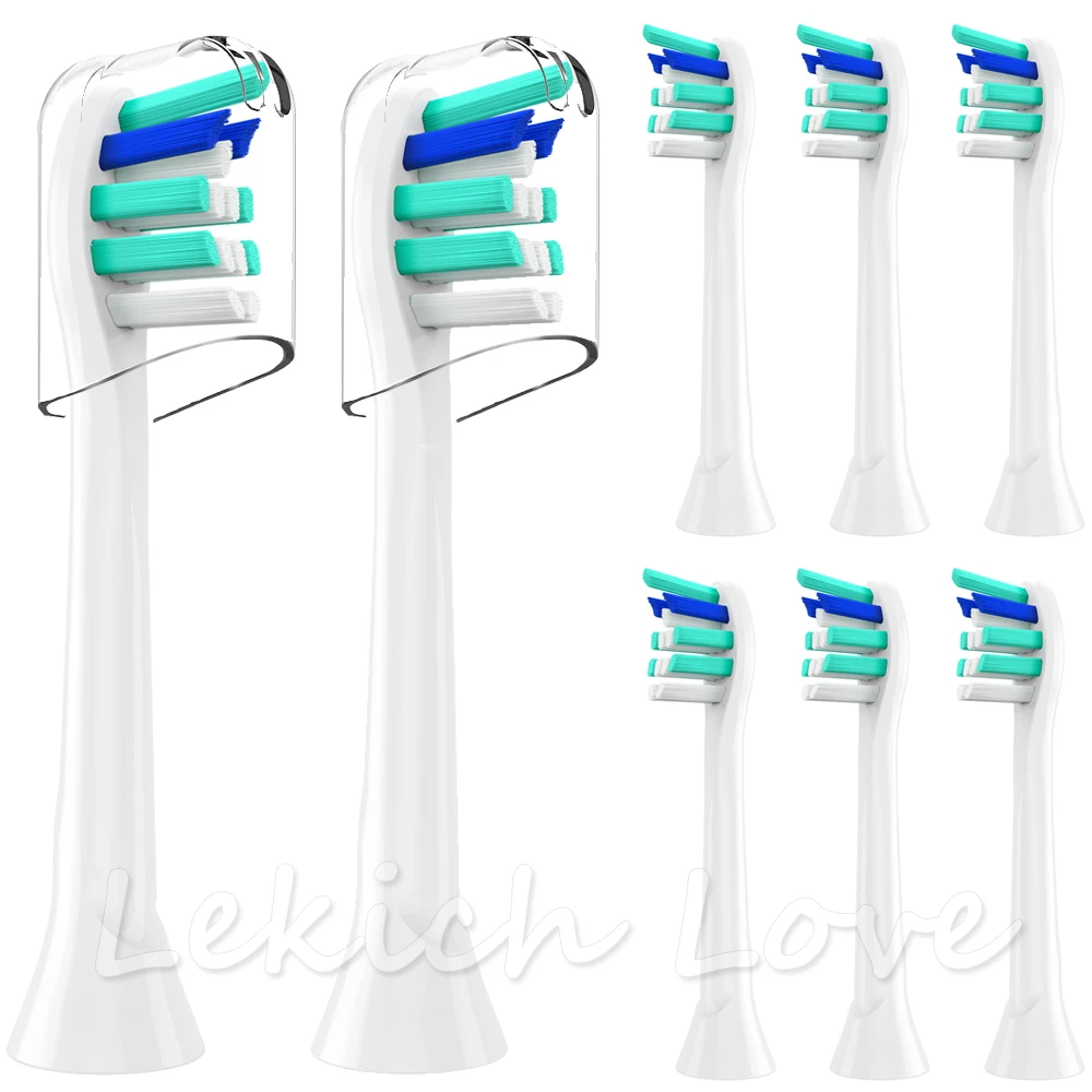 Насадки для зубной щетки Philips многоразовые защитные насадки Sonicare подходят Diamond