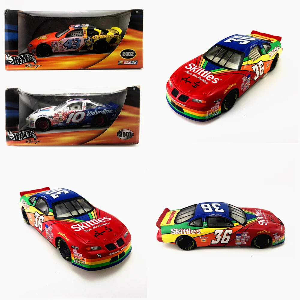 Hot Wheels 1:24 Nascar раллийный автомобиль большой гоночный открытый гитарная крышка